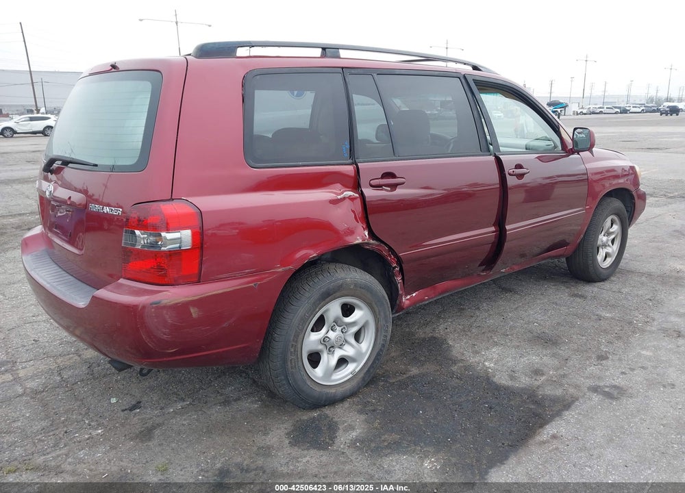2006 TOYOTA HIGHLANDER VIN: JTEGD21A260137189