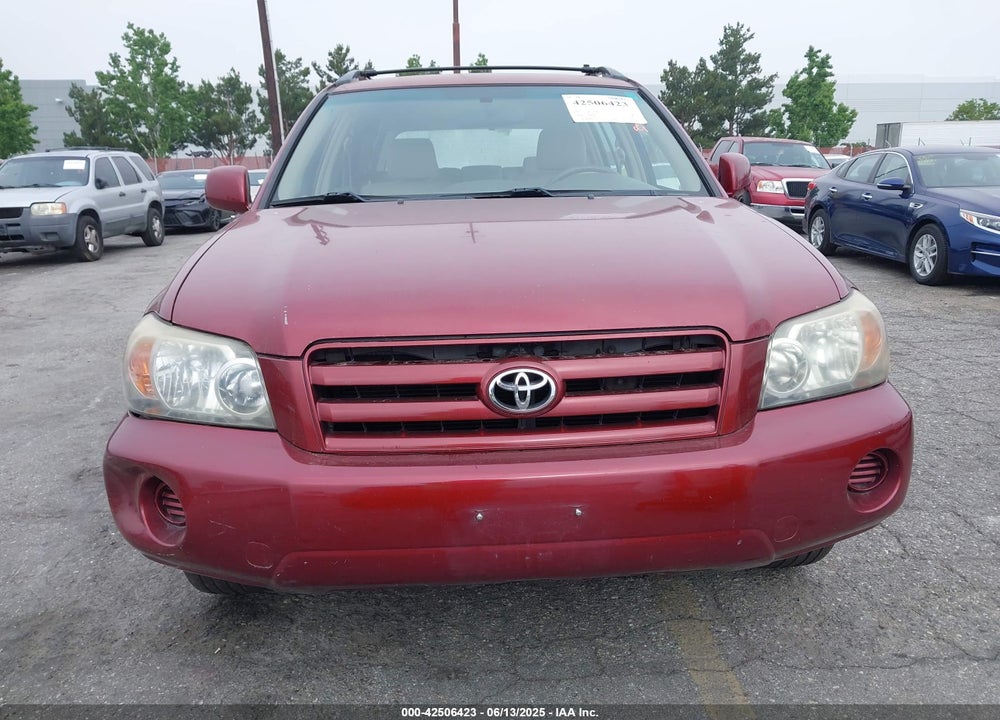 2006 TOYOTA HIGHLANDER VIN: JTEGD21A260137189