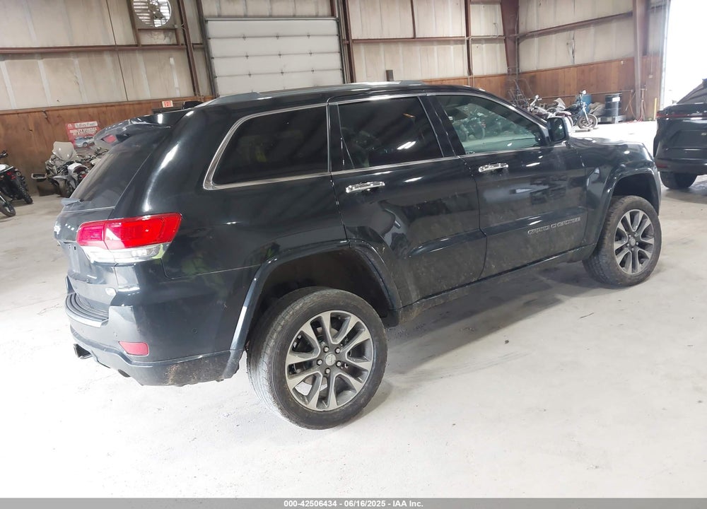 2018 JEEP GRAND CHEROKEE OVERLAND 4X4 VIN: 1C4RJFCG4JC477269