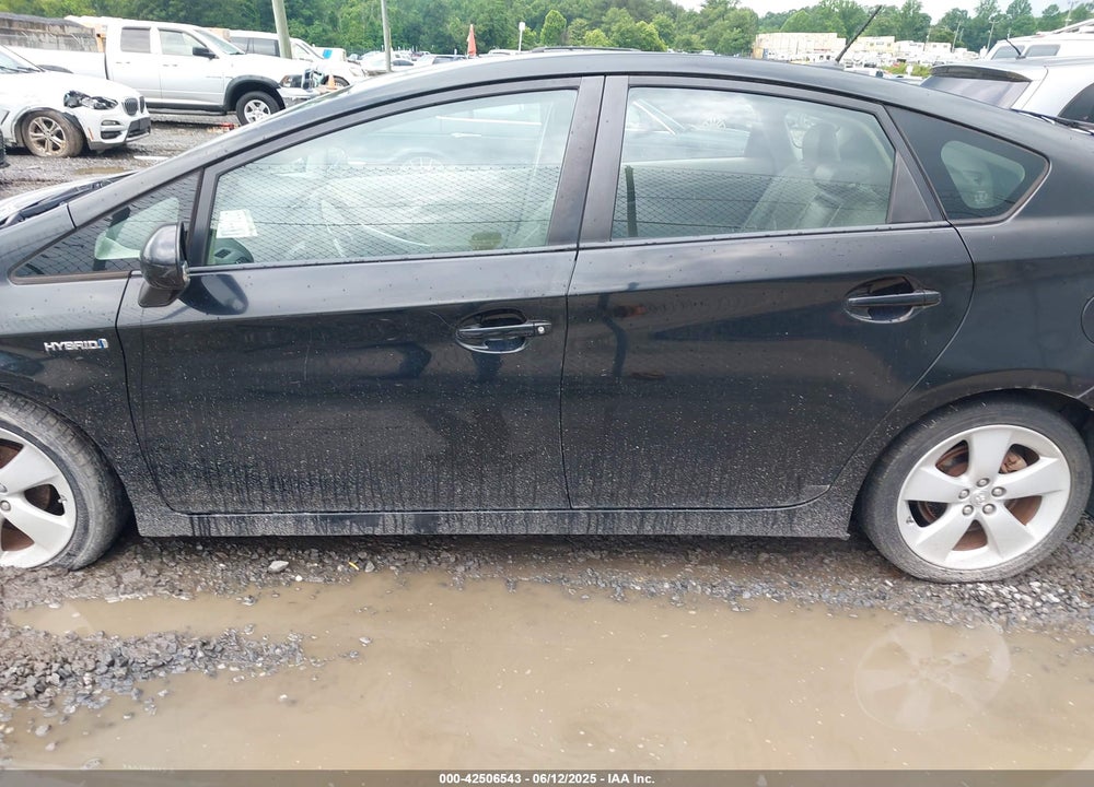2011 TOYOTA PRIUS FIVE VIN: JTDKN3DU4B0268240