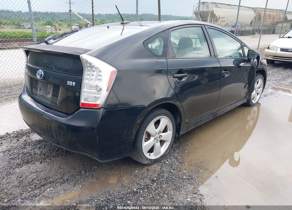 2011 TOYOTA PRIUS FIVE VIN: JTDKN3DU4B0268240