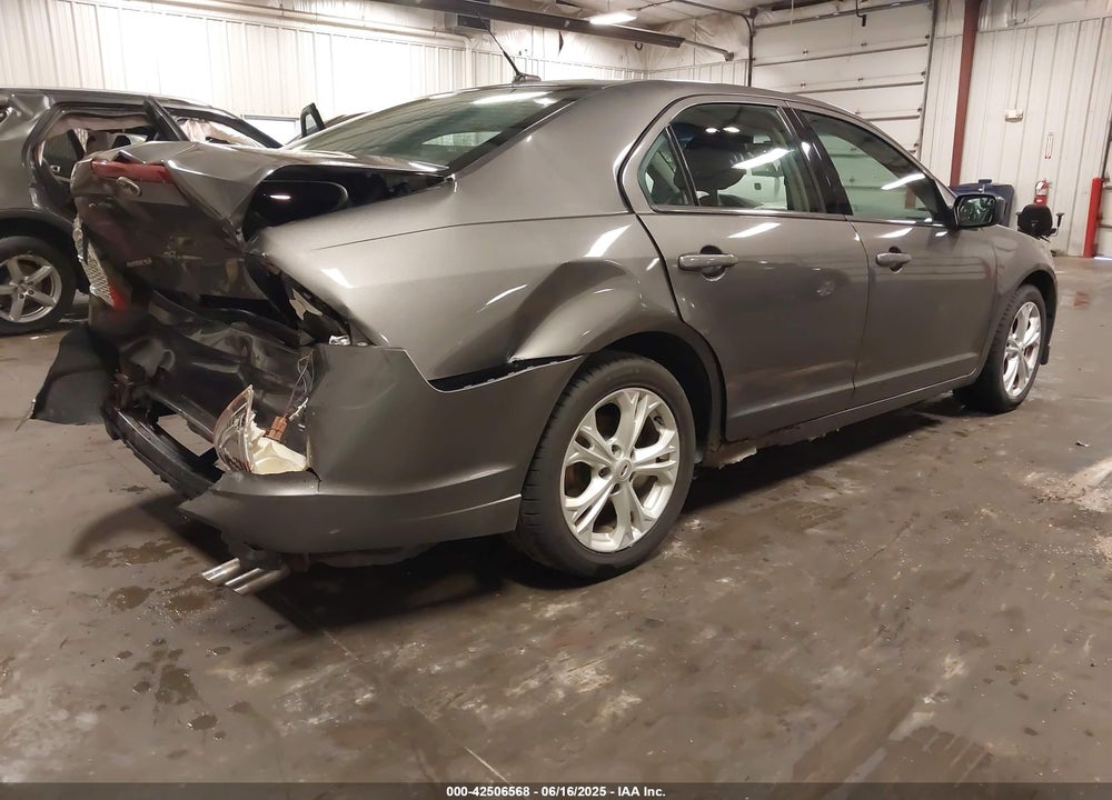 2012 FORD FUSION VIN: 3FAHP0HA8CR269563
