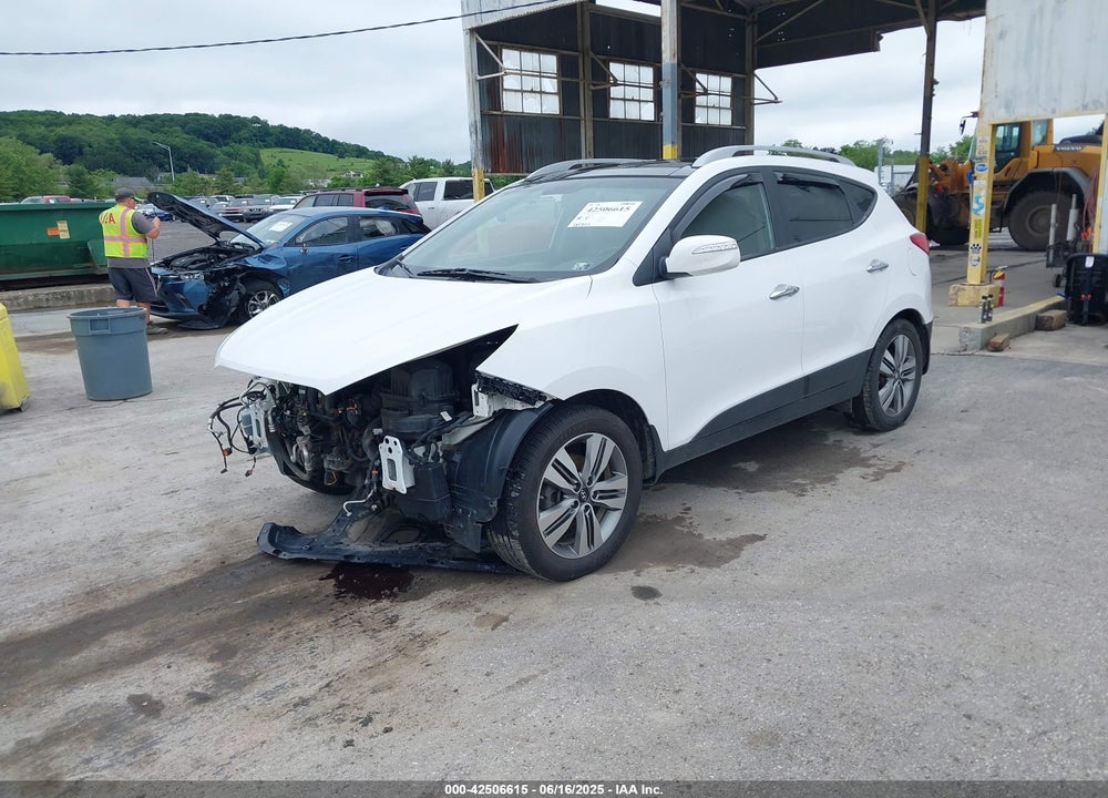 2014 HYUNDAI TUCSON LIMITED VIN: KM8JUCAG4EU820664