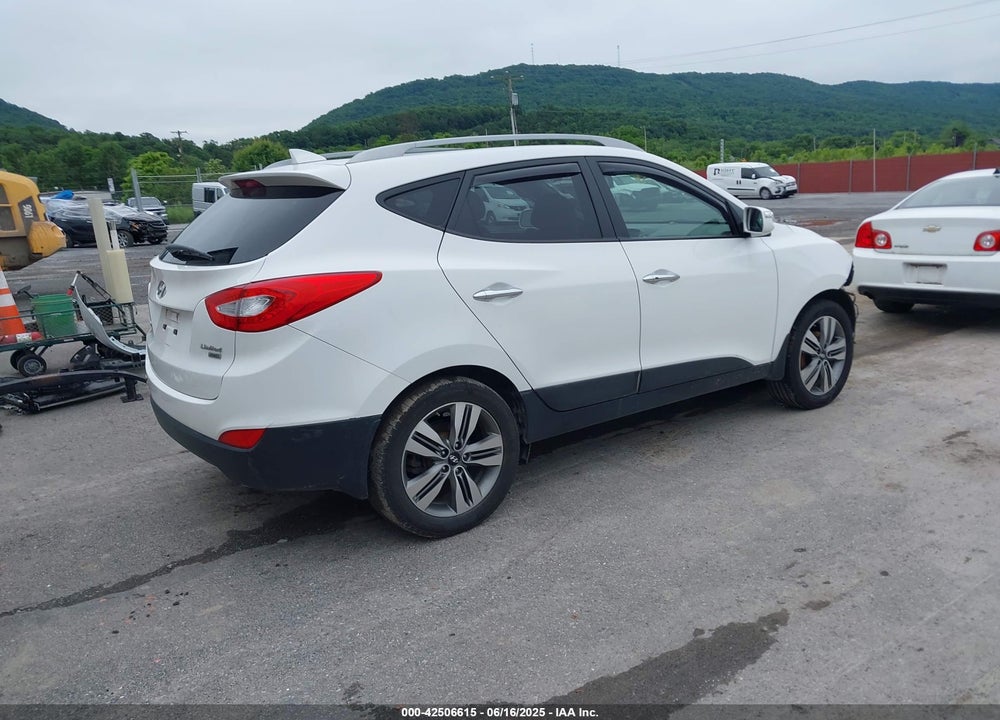 2014 HYUNDAI TUCSON LIMITED VIN: KM8JUCAG4EU820664