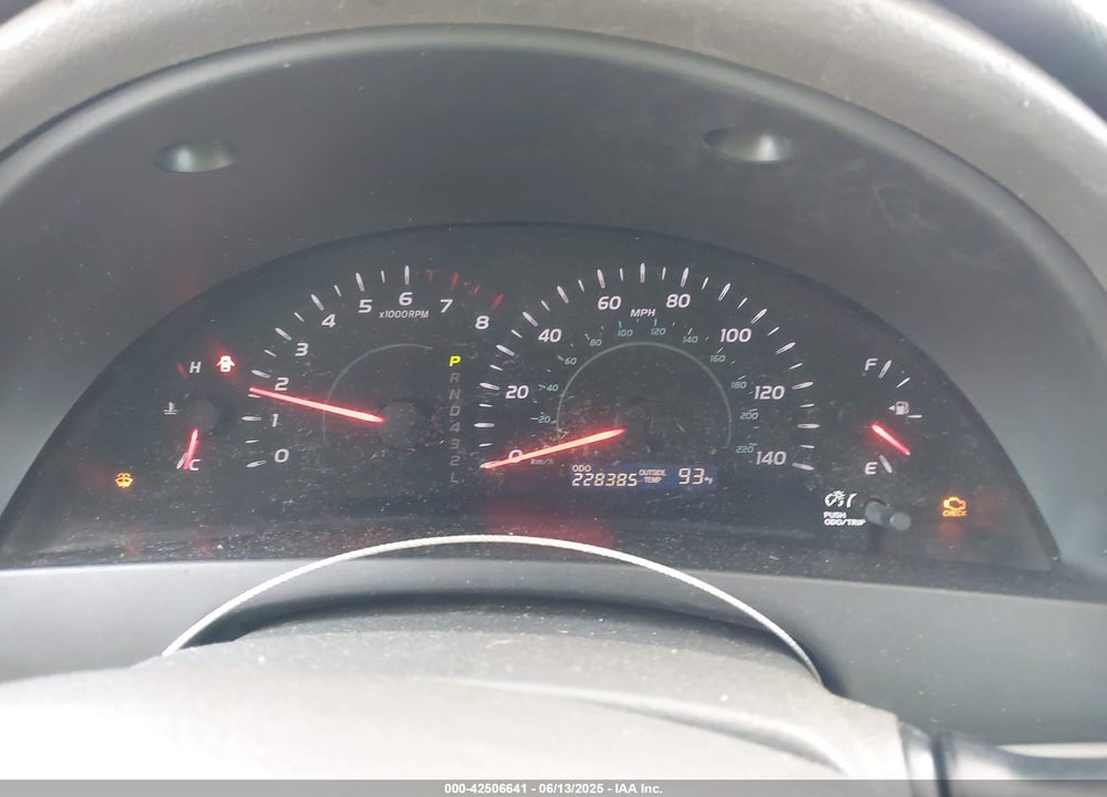 2007 TOYOTA CAMRY VIN: 4T1BE46K77U538994