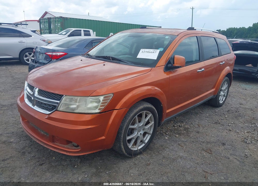 2011 DODGE JOURNEY CREW VIN: 3D4PG3FGXBT516584