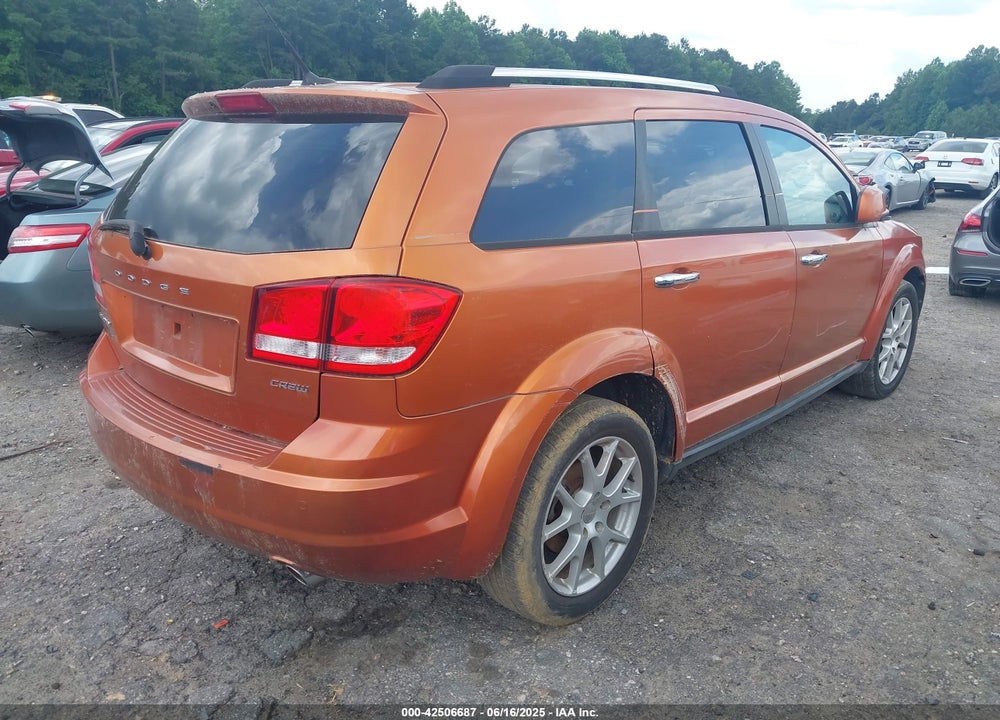 2011 DODGE JOURNEY CREW VIN: 3D4PG3FGXBT516584