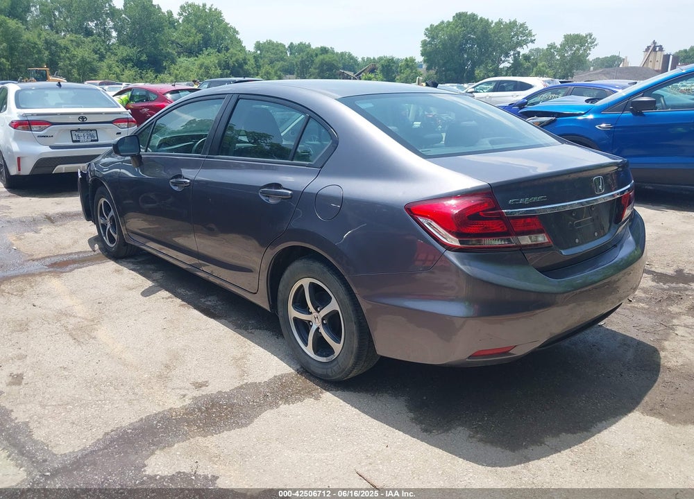 2015 HONDA CIVIC VIN: 19XFB2F75FE087978
