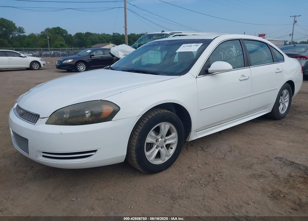 2012 CHEVROLET IMPALA VIN: 2G1WA5E36C1186166