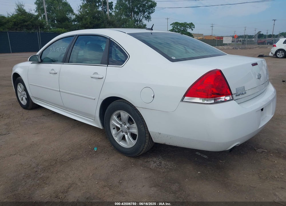 2012 CHEVROLET IMPALA VIN: 2G1WA5E36C1186166
