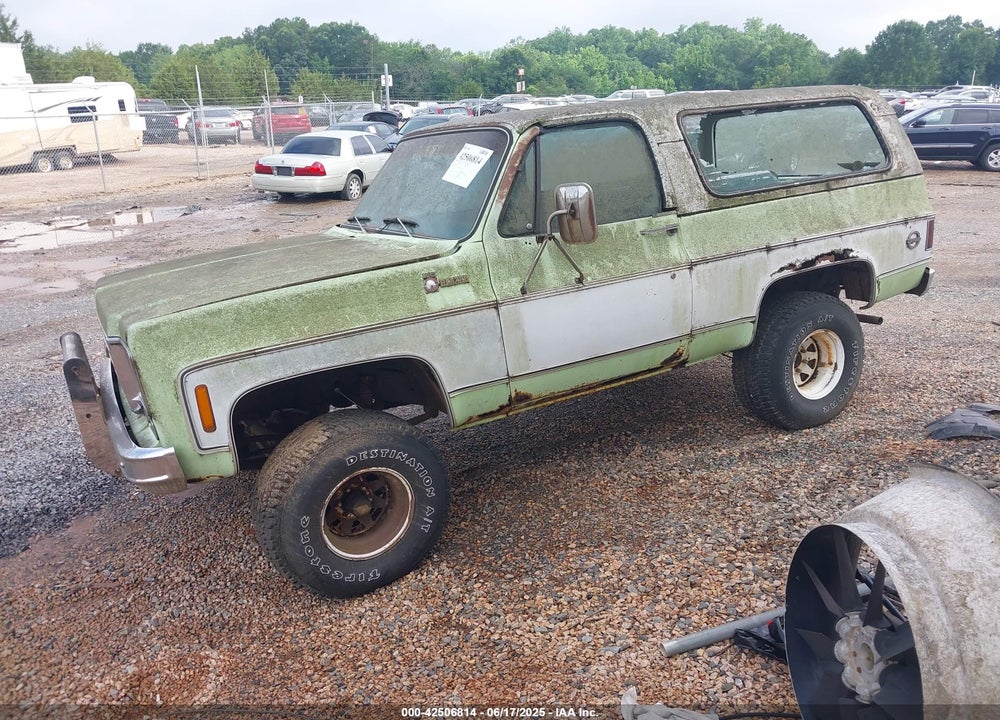1975 CHEVROLET BLAZER VIN: CKY185F114979