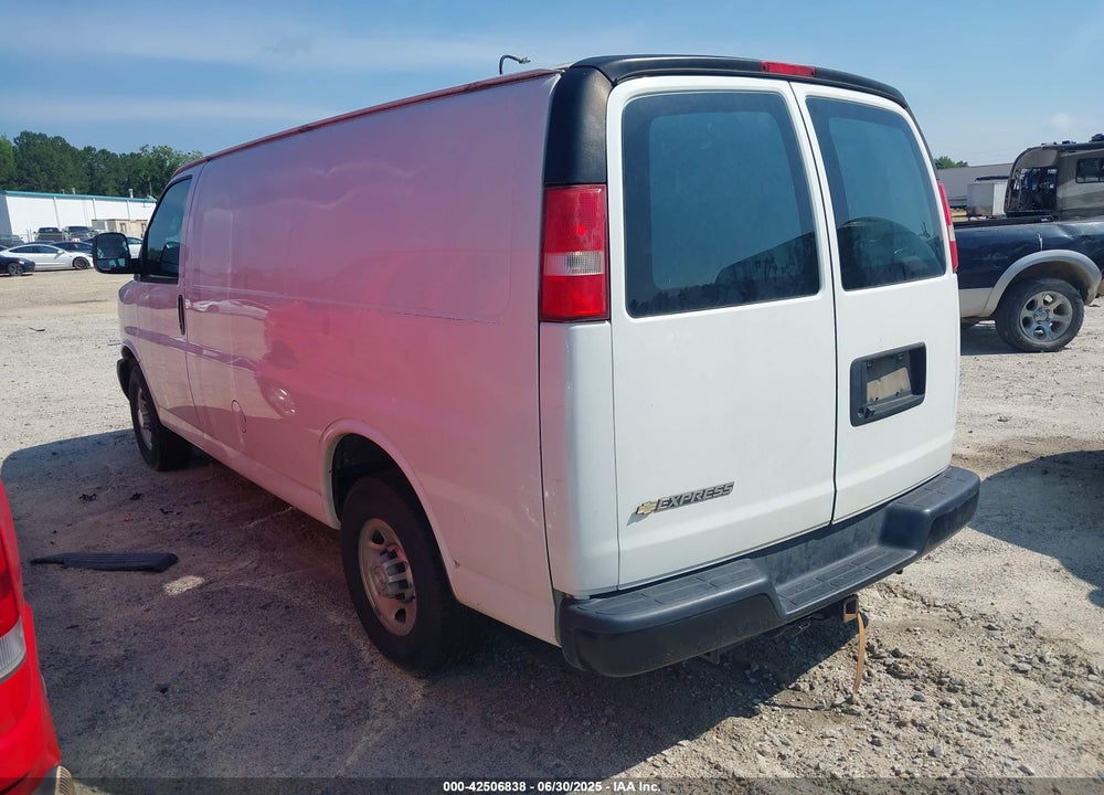 2016 CHEVROLET EXPRESS 2500 WORK VAN VIN: 1GCWGAFF2G1334493