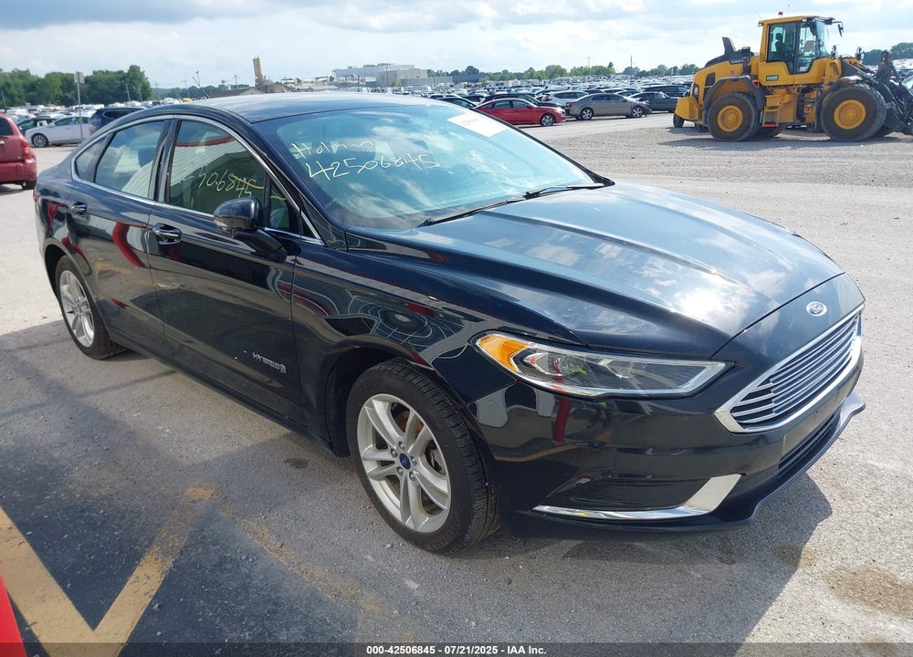 2018 FORD FUSION HYBRID SE VIN: 3FA6P0LU8JR119555