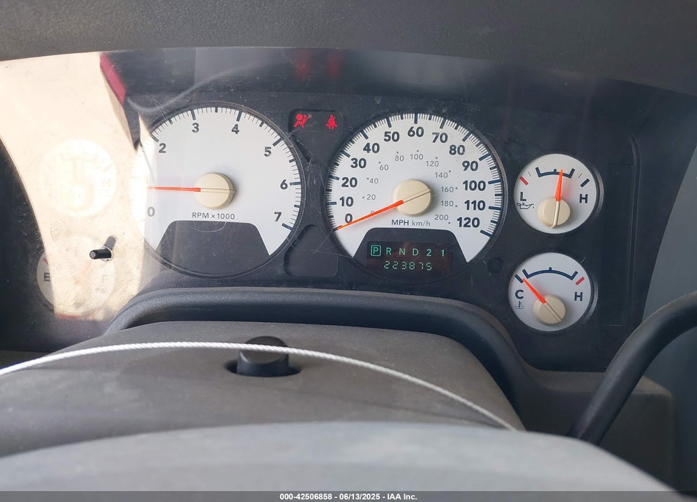 2007 DODGE RAM 1500 ST VIN: 1D7HA16K87J574497