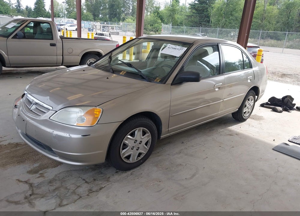 2003 HONDA CIVIC LX VIN: 2HGES16563H544254