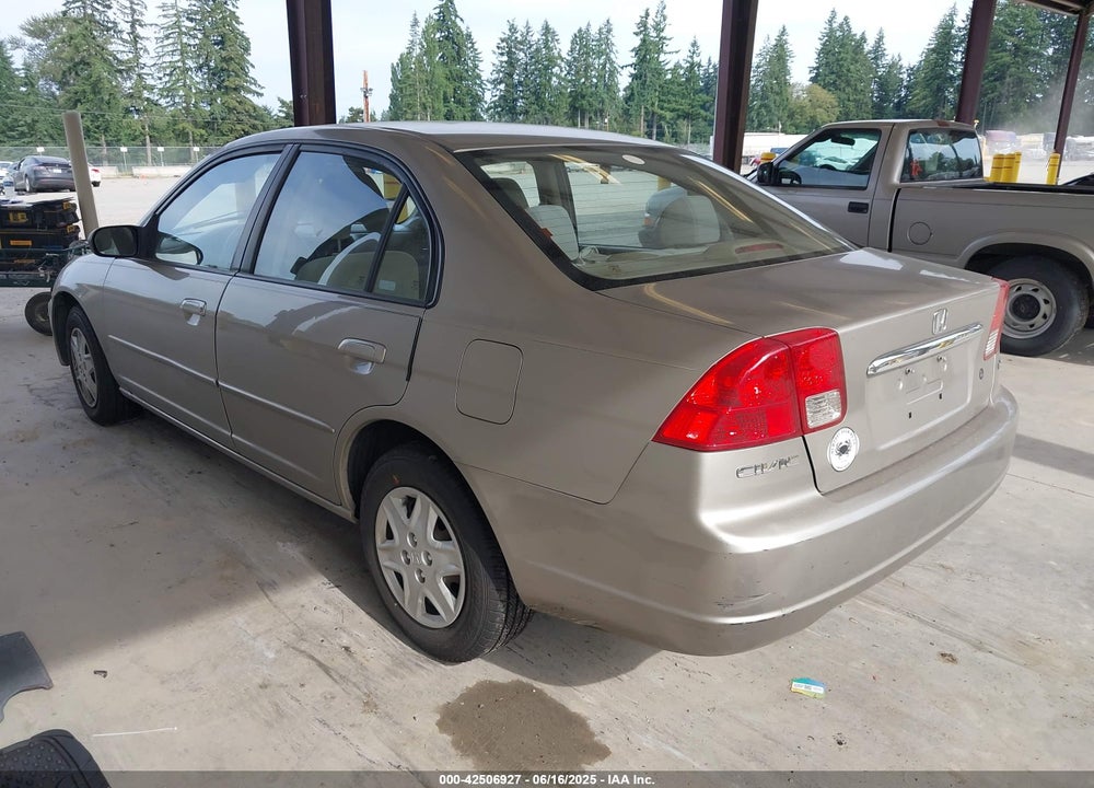2003 HONDA CIVIC LX VIN: 2HGES16563H544254