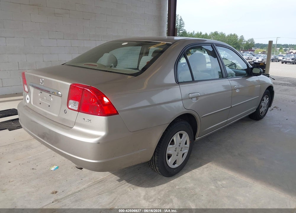 2003 HONDA CIVIC LX VIN: 2HGES16563H544254