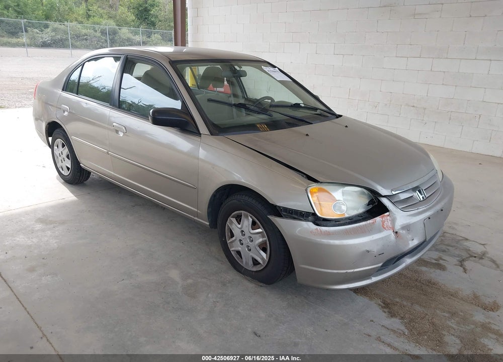 2003 HONDA CIVIC LX VIN: 2HGES16563H544254