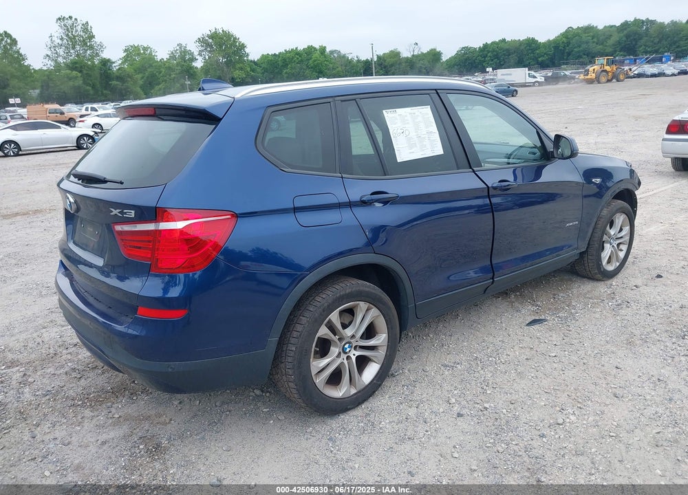 2017 BMW X3 VIN: 5UXWX7C3XH0U43786