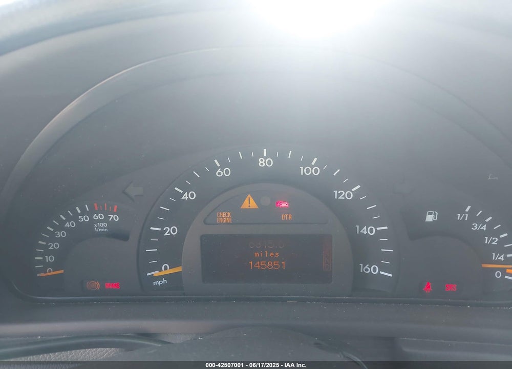 2003 MERCEDES-BENZ C 240 VIN: WDBRF61J53E012361