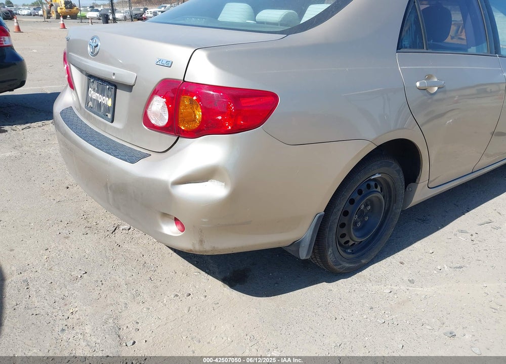 2009 TOYOTA COROLLA VIN: 1NXBU40EX9Z113276