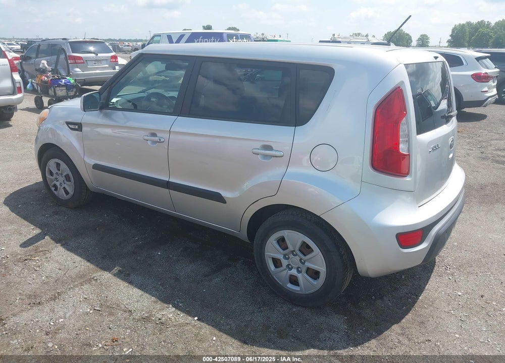 2013 KIA SOUL VIN: KNDJT2A59D7550747