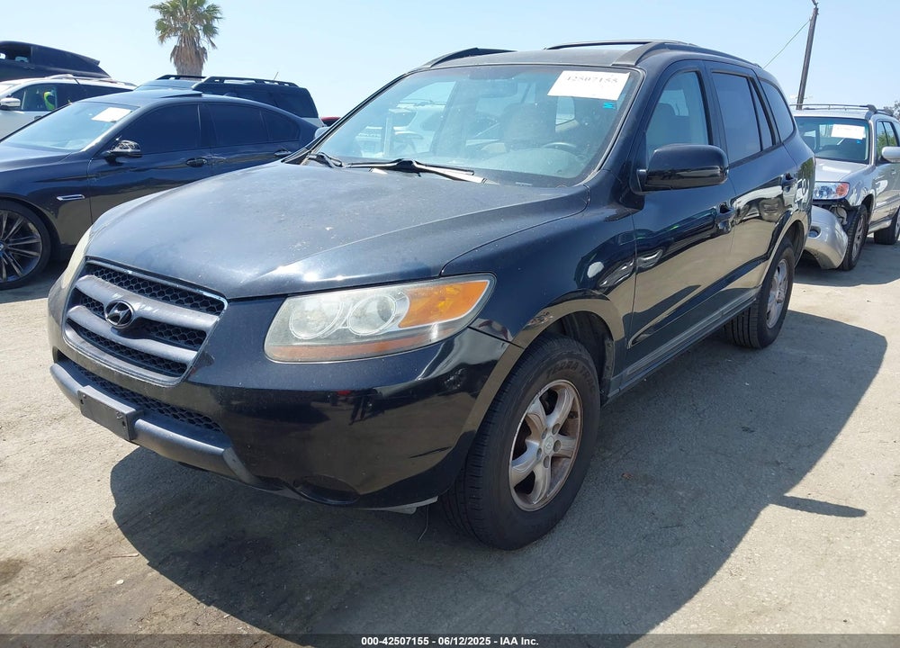 2007 HYUNDAI SANTA FE GLS VIN: 5NMSG13D47H052752