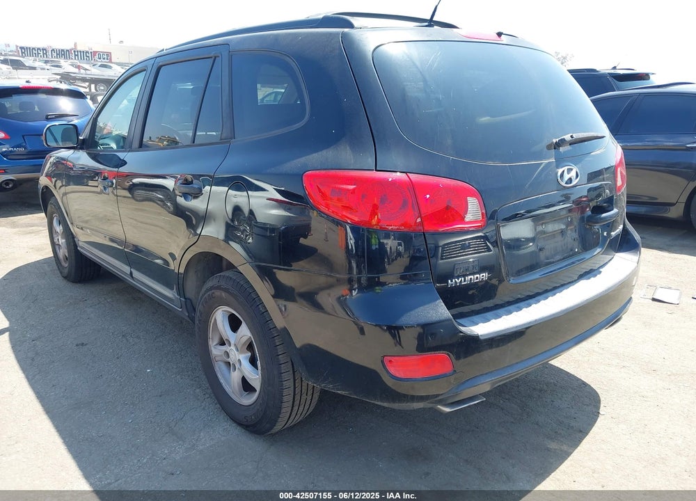 2007 HYUNDAI SANTA FE GLS VIN: 5NMSG13D47H052752