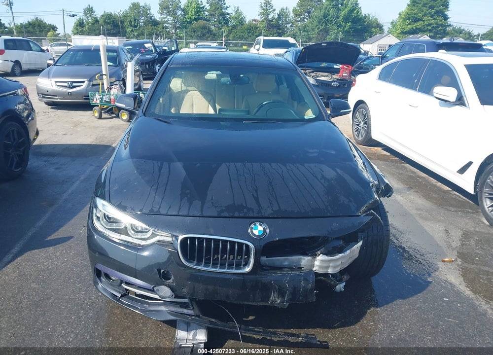 2016 BMW 3 SERIES VIN: WBA8E9G58GNT86154