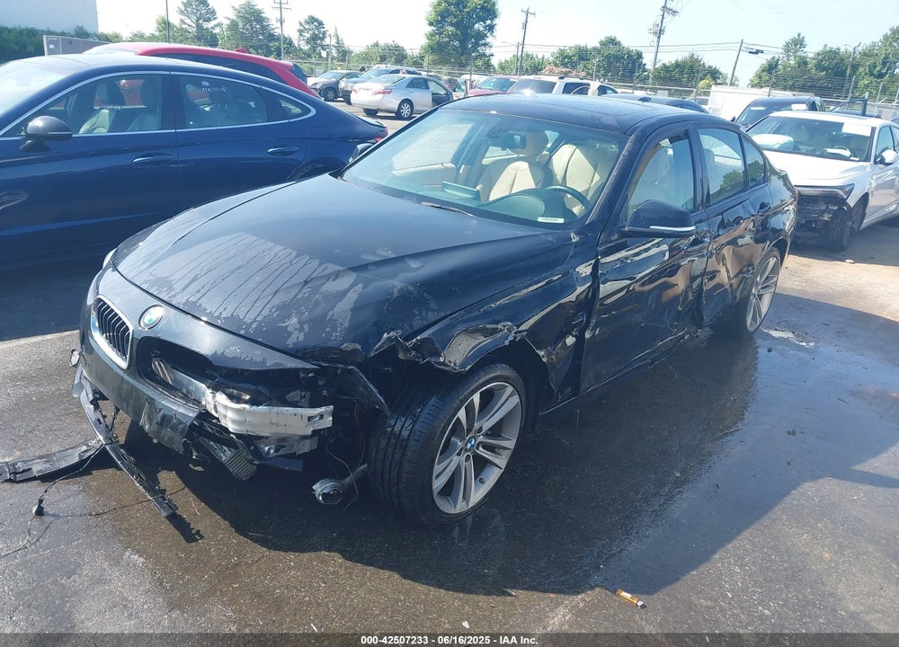 2016 BMW 3 SERIES VIN: WBA8E9G58GNT86154