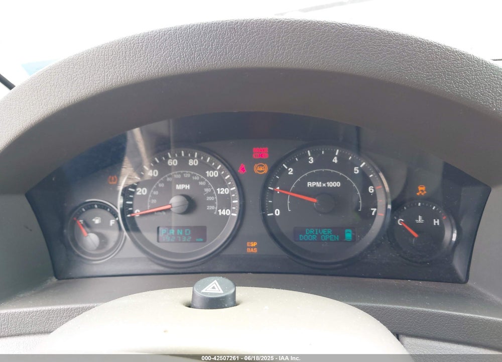 2006 JEEP GRAND CHEROKEE LAREDO VIN: 1J4GR48K96C320792