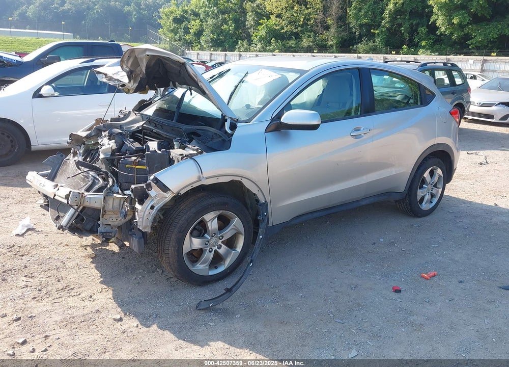 2016 HONDA HR-V LX VIN: 3CZRU6H39GM752844