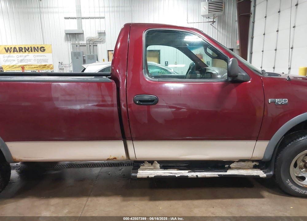 1998 FORD F-150 STANDARD/XL/XLT VIN: 2FTZF1826WCA72551