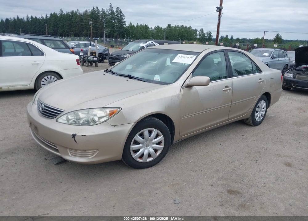 2005 TOYOTA CAMRY LE VIN: 4T1BE30K95U394493