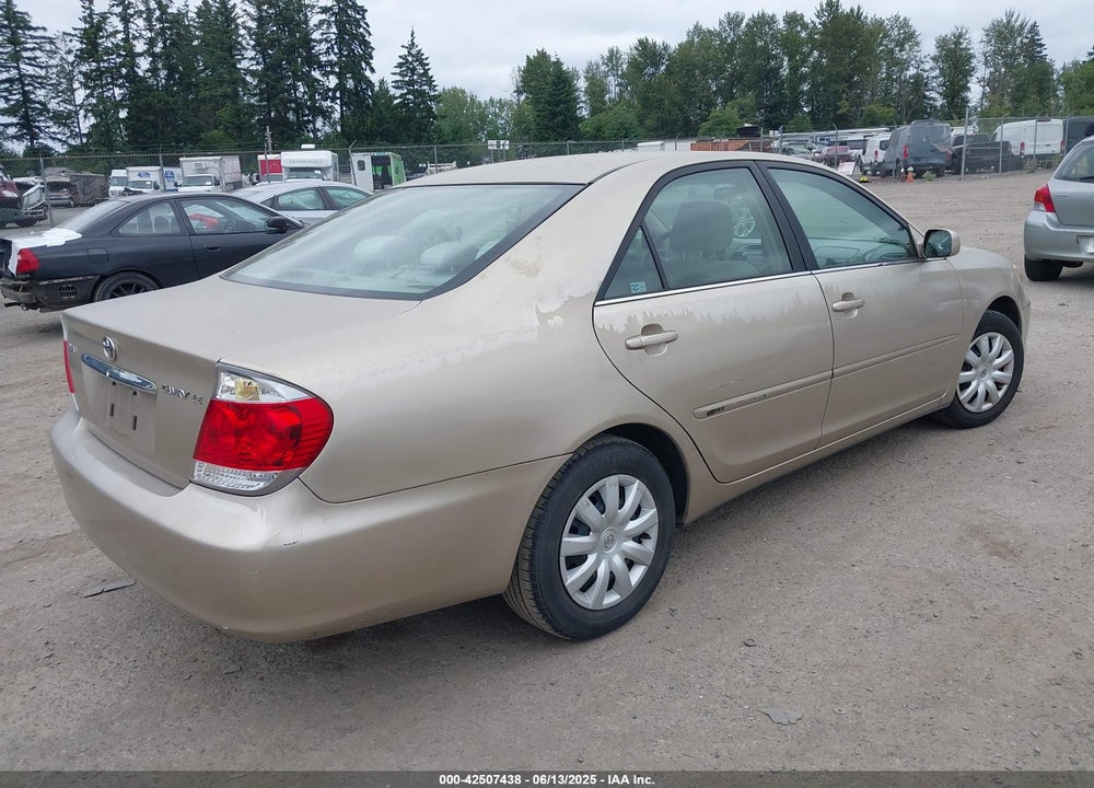 2005 TOYOTA CAMRY LE VIN: 4T1BE30K95U394493
