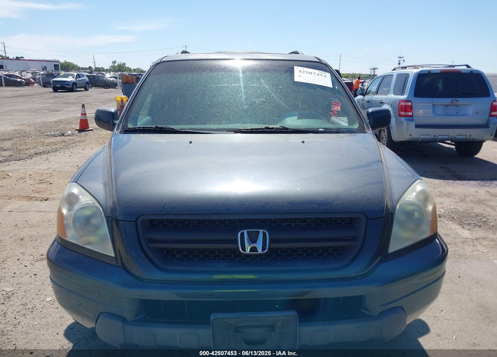 2005 HONDA PILOT EX-L VIN: 2HKYF18525H510769