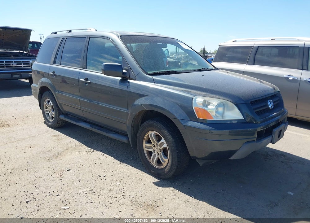 2005 HONDA PILOT EX-L VIN: 2HKYF18525H510769