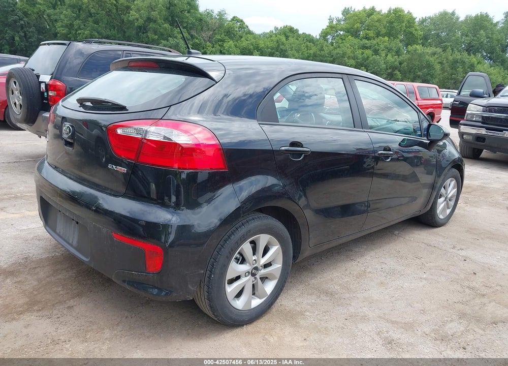 2016 KIA RIO EX VIN: KNADN5A37G6678306