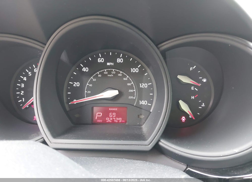 2016 KIA RIO EX VIN: KNADN5A37G6678306