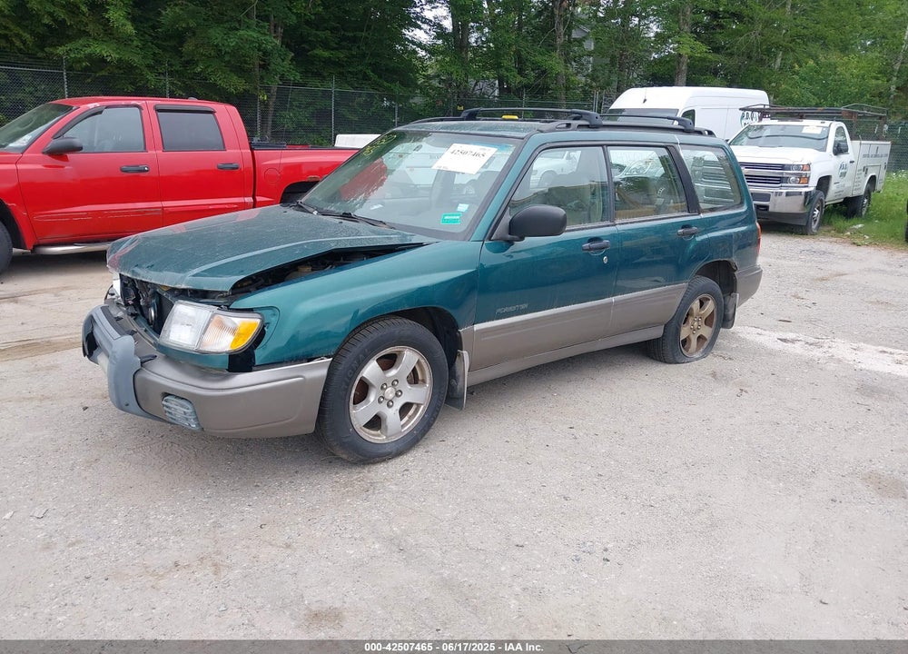 1998 SUBARU FORESTER S VIN: JF1SF6558WH700928