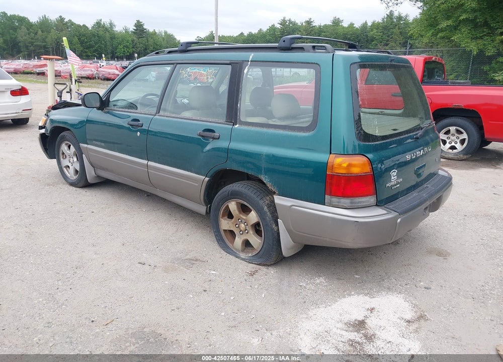 1998 SUBARU FORESTER S VIN: JF1SF6558WH700928