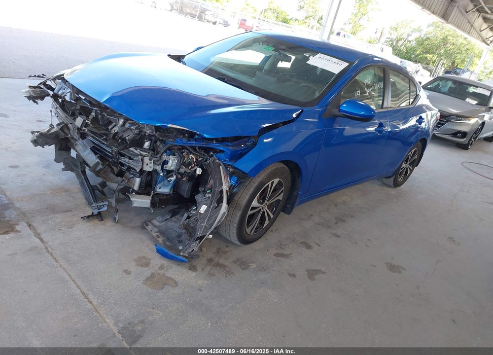 2022 NISSAN SENTRA VIN: 3N1AB8CV8NY273465