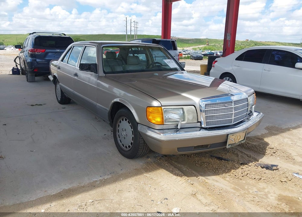 1987 MERCEDES-BENZ 420 SEL VIN: WDBCA35DXHA340557