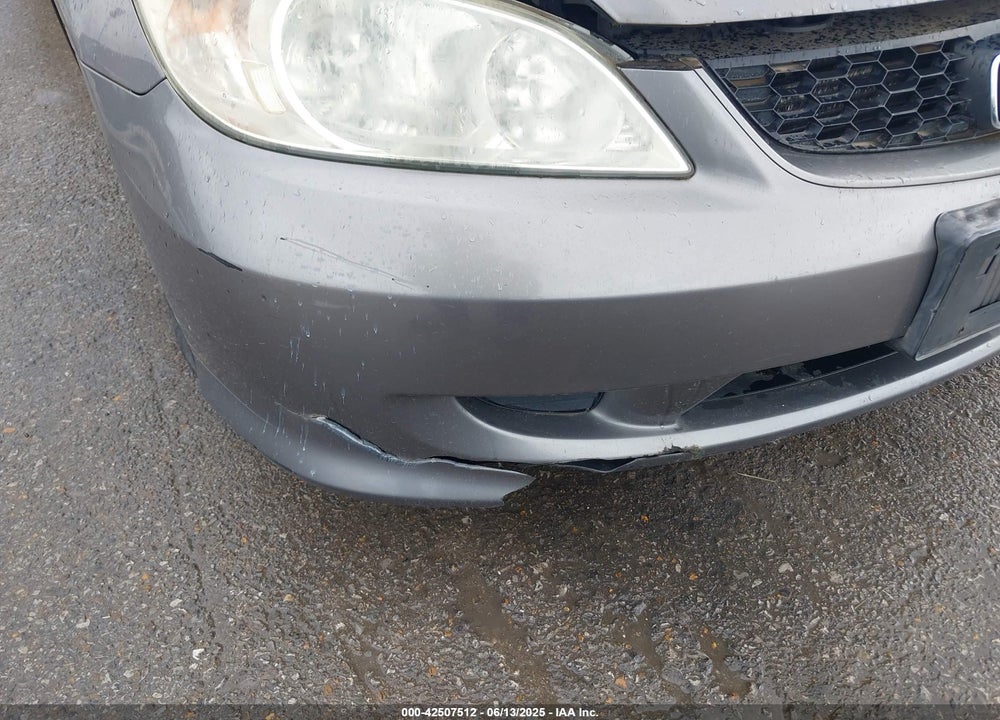2005 HONDA CIVIC EX VIN: 1HGEM22945L050182