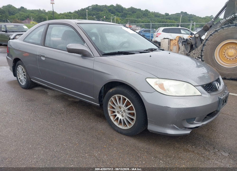 2005 HONDA CIVIC EX VIN: 1HGEM22945L050182