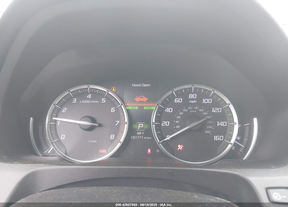 2019 ACURA TLX VIN: 19UUB1F54KA009075