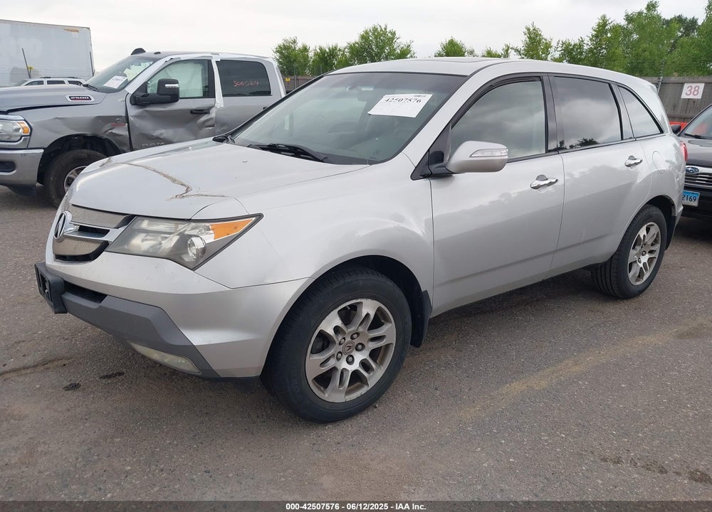2007 ACURA MDX TECHNOLOGY PACKAGE VIN: 2HNYD284X7H520040