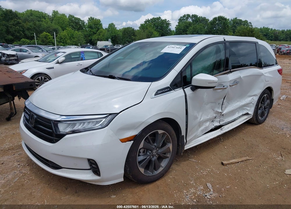 2023 HONDA ODYSSEY ELITE VIN: 5FNRL6H92PB021951