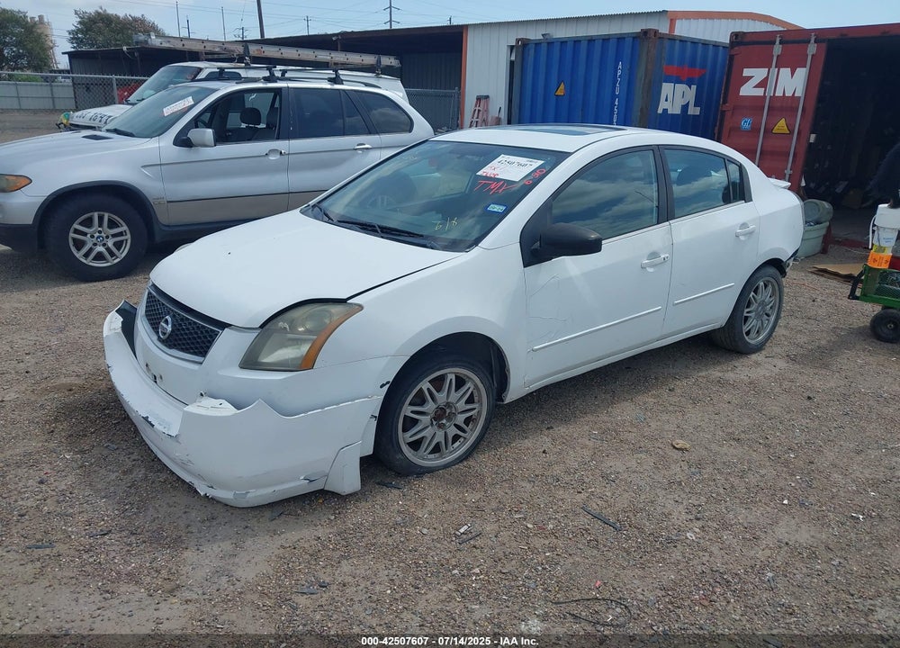 2008 NISSAN SENTRA SE-R VIN: 3N1BB61E18L644690