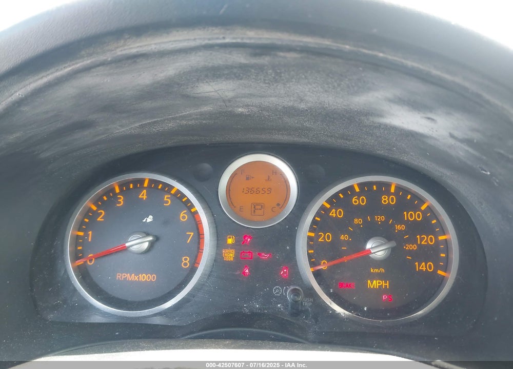2008 NISSAN SENTRA SE-R VIN: 3N1BB61E18L644690